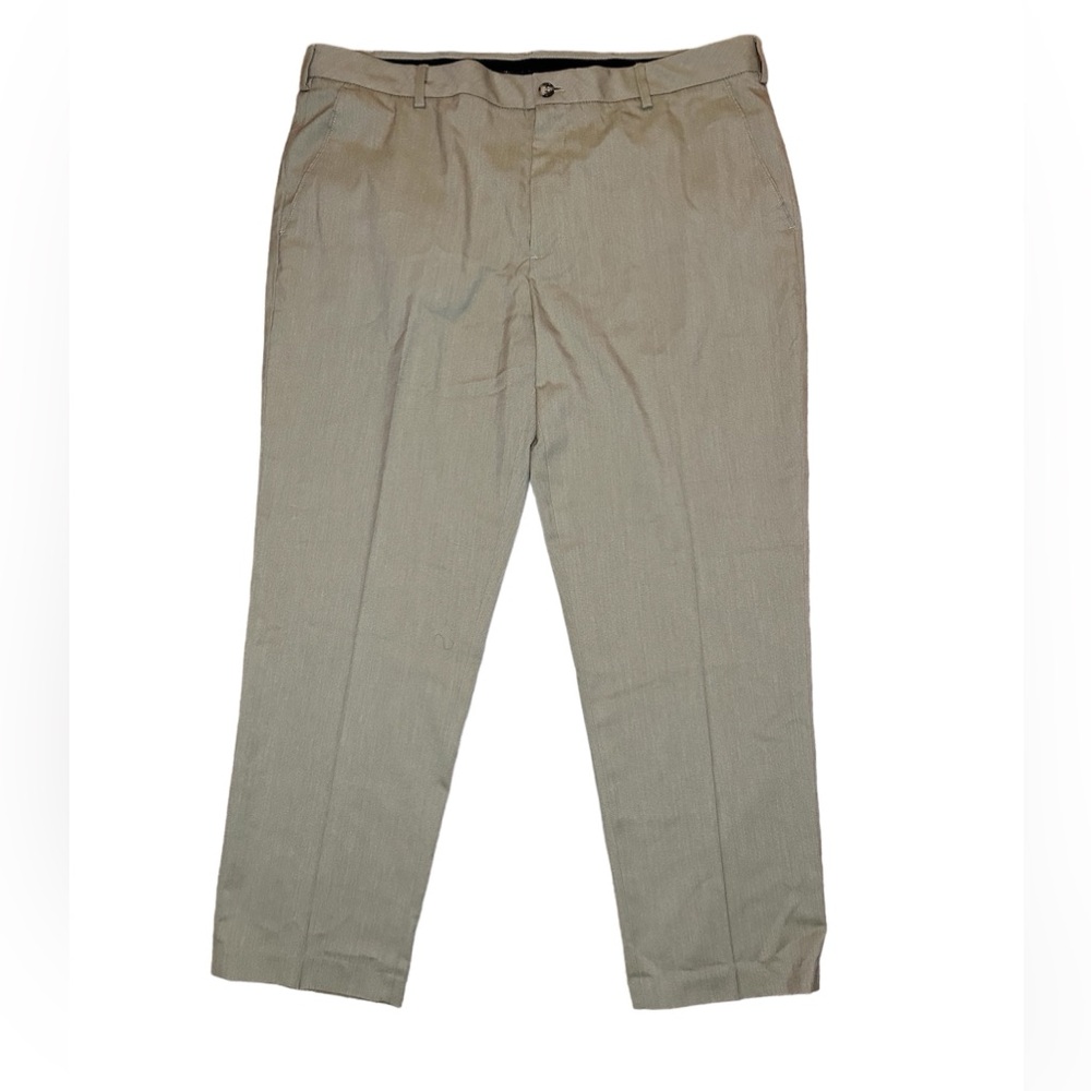Van Heusen Men’s Dress Pant Straight 40x30 Tan